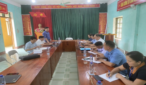 Kiểm tra, làm việc tại xã Tiên Nguyên - huyện Quang Bình