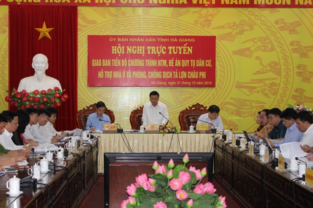 Đồng chí Nguyễn Minh Tiến - Phó Chủ tịch Thường trực UBND tỉnh kết luận Hội nghị